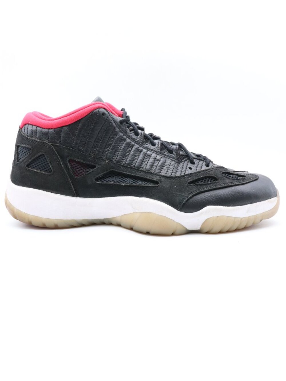 Nike Air Jordan 11 Retro Low IE Bred 2021 Men's 14 Black Red Sneakers 919712-023